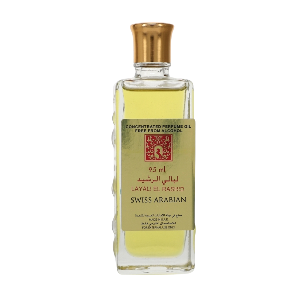 Ali Rachid Cosmetics Swiss Arabian Layali El Rashid Concentrated Perfume Oil (95ml) β my ...