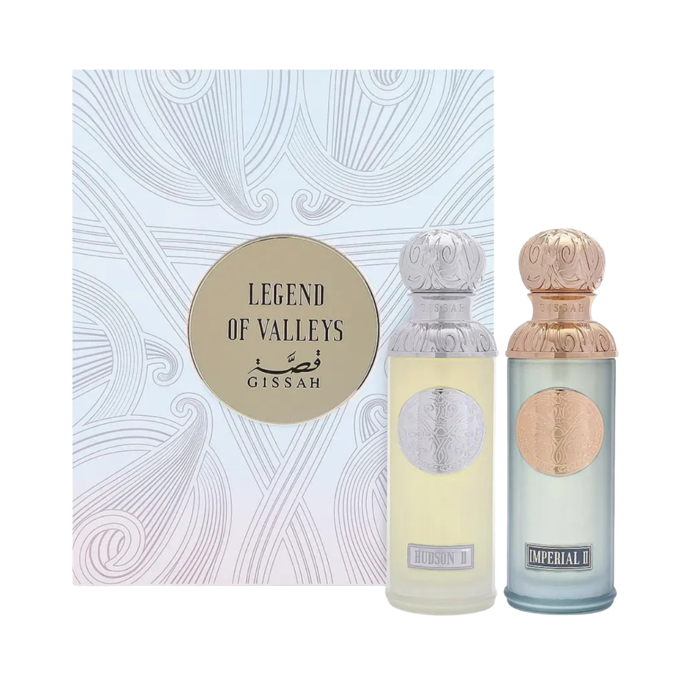 Gissah Legend Of Valleys (Hudson II & Imperial II) Eau de Parfum 90ml x 2 Spray