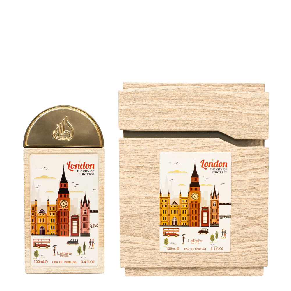 Lattafa London The City of Contrast Eau de Parfum 100ml Spray