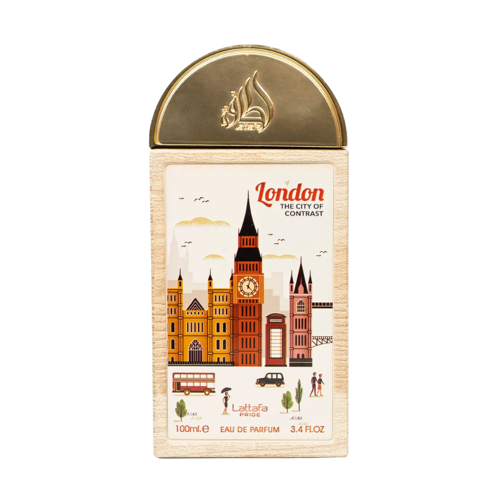 Lattafa London The City of Contrast Eau de Parfum 100ml Spray