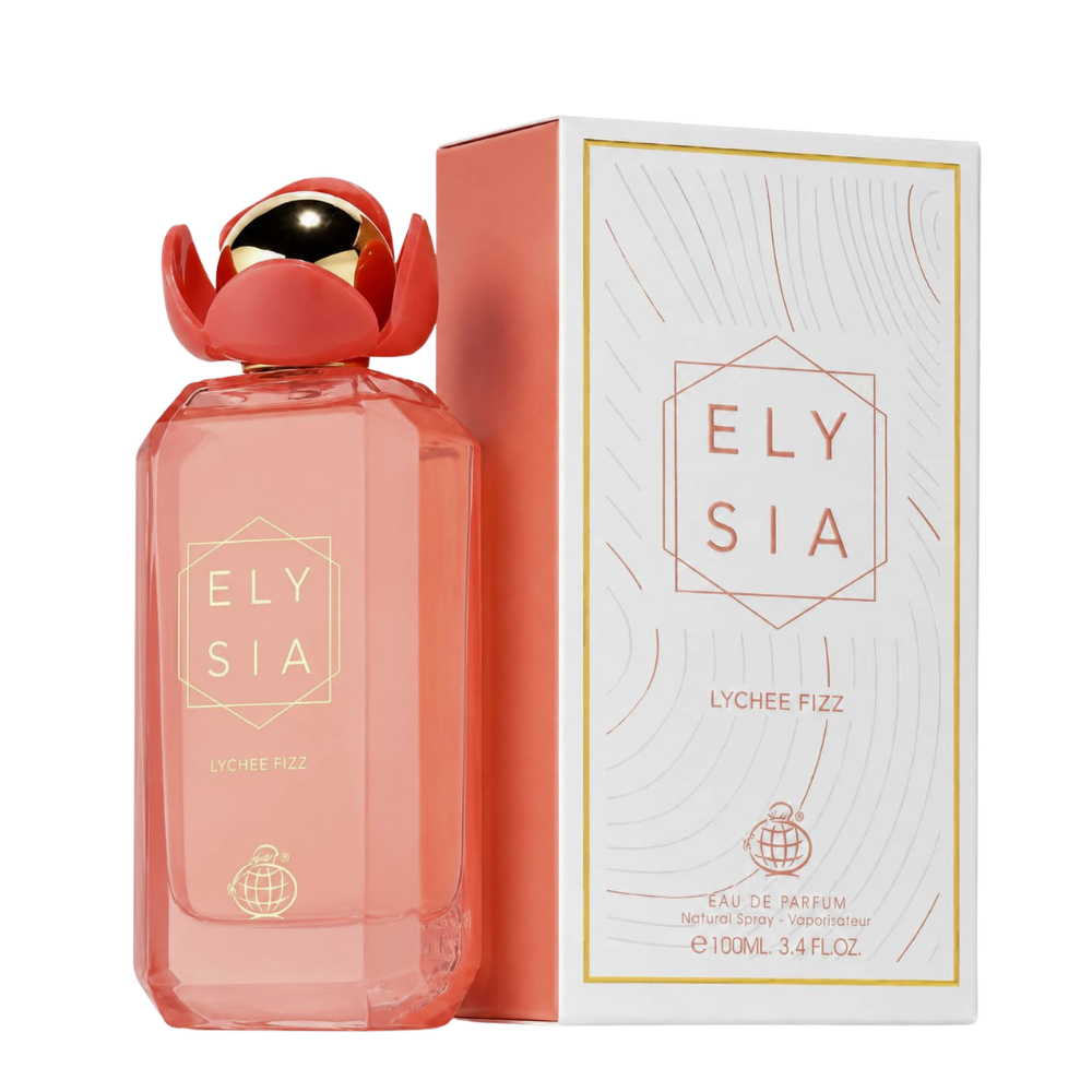 Fragrance World Elysia Lychee Fizz Eau de Parfum 100ml Spray