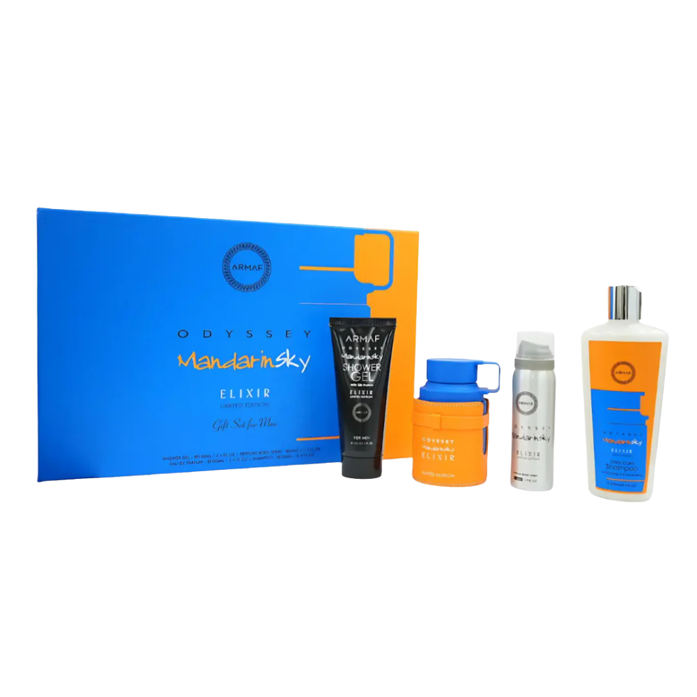 Armaf Odyssey Mandarin Sky Elixir Gift Set For Men