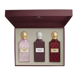Ibrahim Al Qurashi Diamond Collection Maroon Box (75ml × 3)