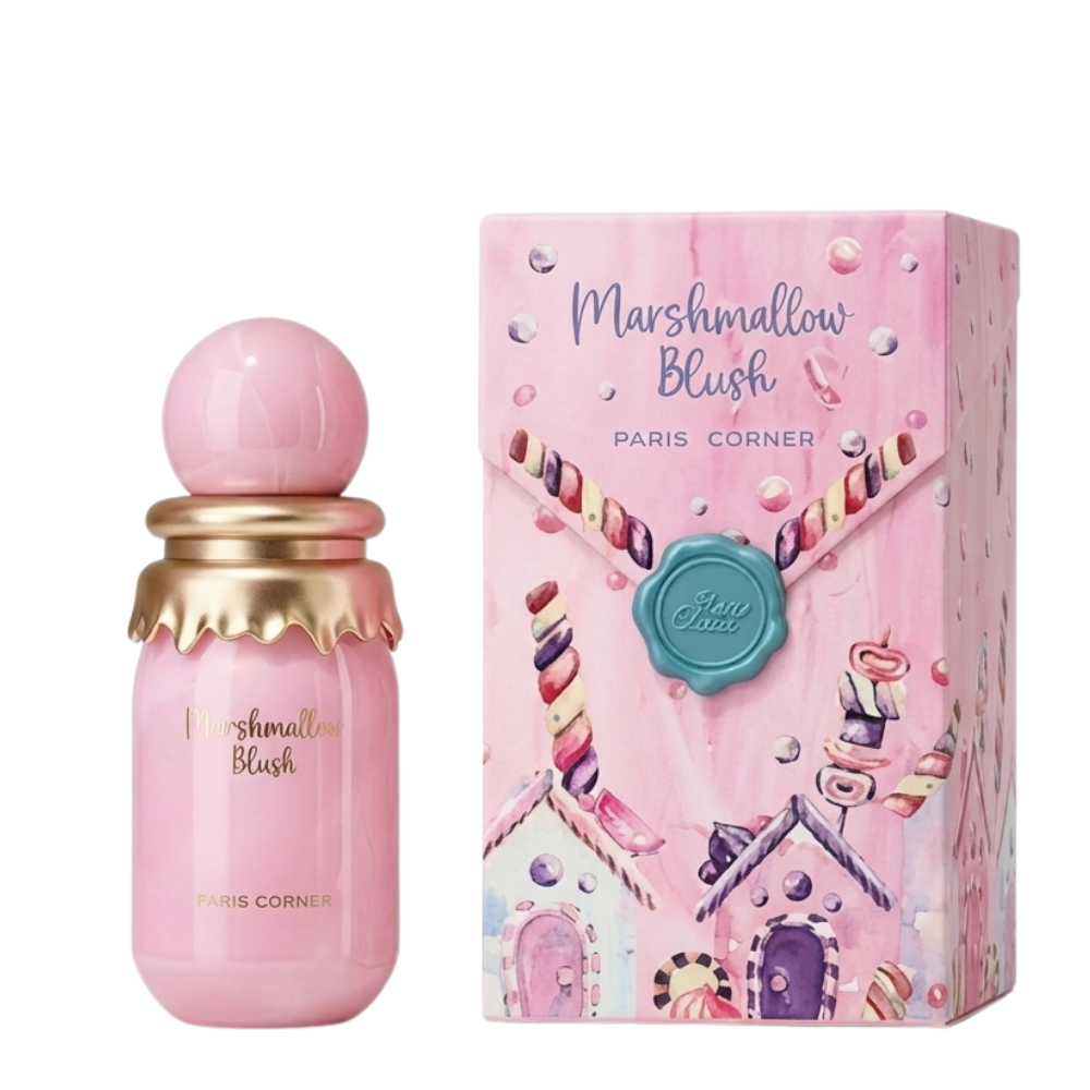 Paris Corner Marshmallow Blush Eau de Parfum 50ml Spray – my royal Paris Corner Marshmallow Blush Eau de Parfum 50ml Spray – my royal