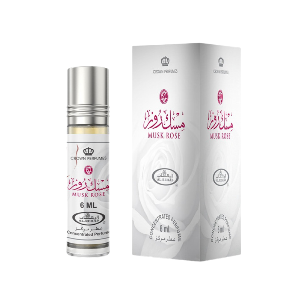 Al Rehab Musk Rose Concentrated Perfume Oil 6ml