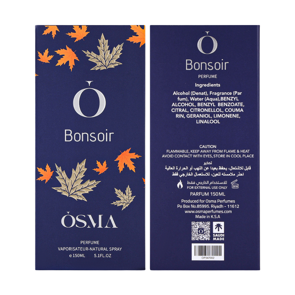 Osma Bonsoir Eau De Parfum 150ML