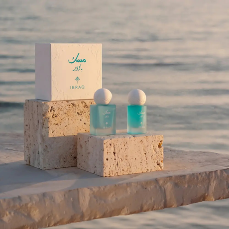 Ibrahim Al Qurashi Mini Musk Powder Duo (10ml EDP Spray & 6ml Concentrated Oil)