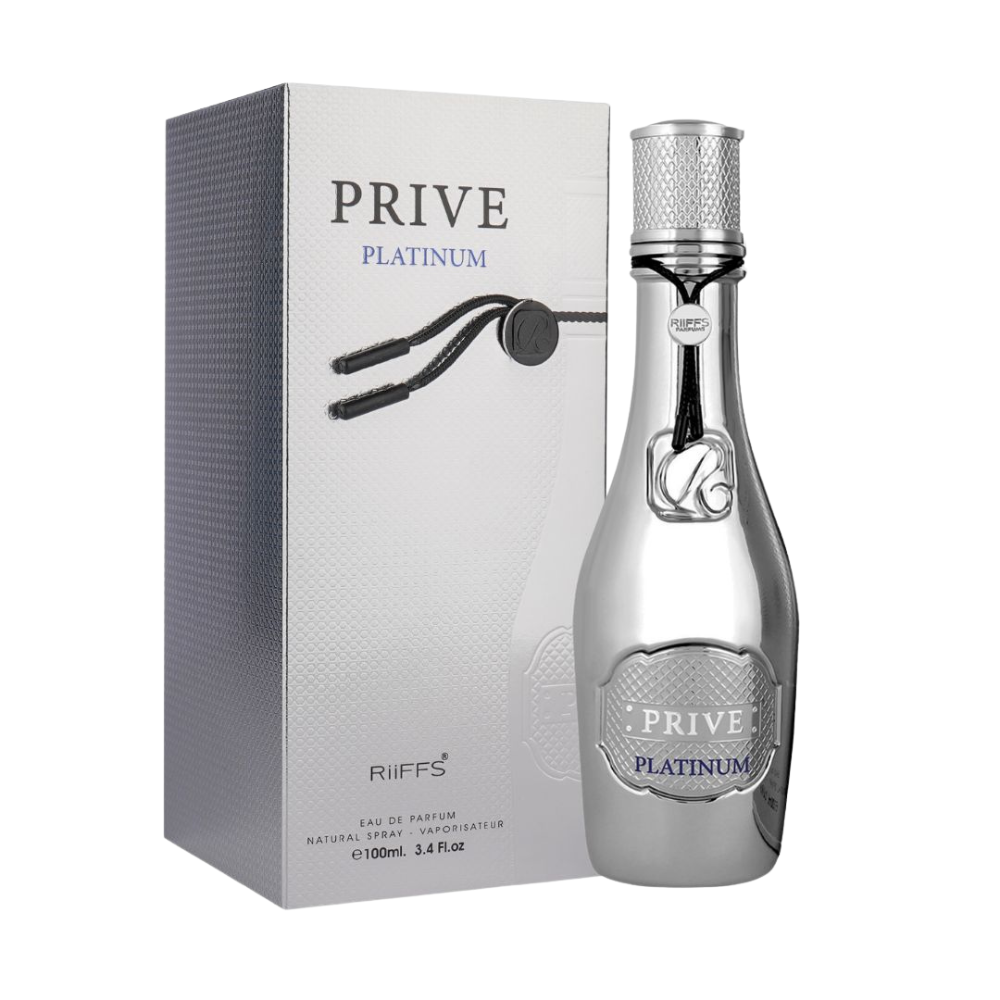 Riiffs Prive Platinum Silver Eau de Parfum 100ml Spray