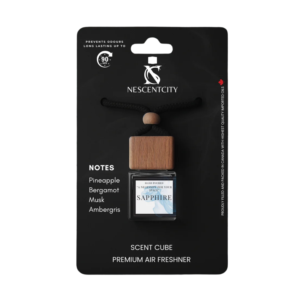 Nescentcity Sapphire Car Air Freshener Diffuser 8ml