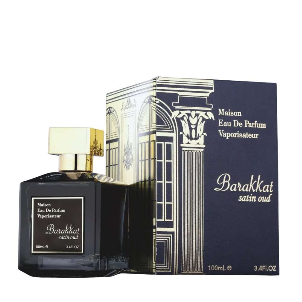Fragrance World Barakkat Satin Oud Eau de Parfum 100ml Spray