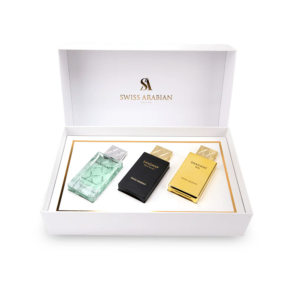 Swiss Arabian Shaghaf Collection 3-Piece 75ml Eau de Parfum Set