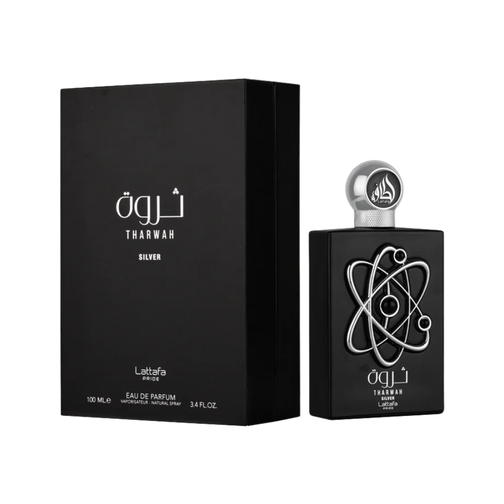 Lattafa Tharwah Silver Eau de Parfum 100ml Spray