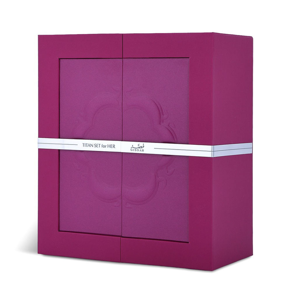 Gissah Titan Set For Her Eau de Parfum 2 x 90ml Spray