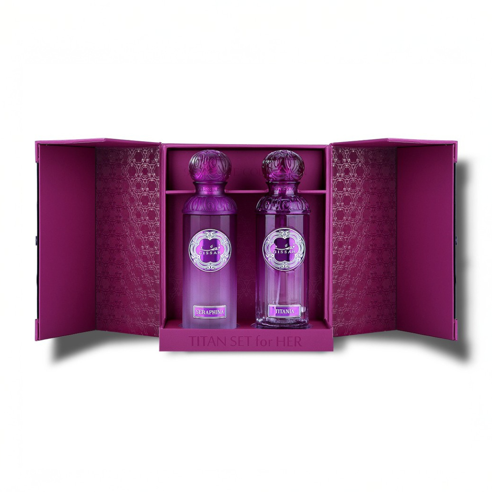 Gissah Titan Set For Her Eau de Parfum 2 x 90ml Spray