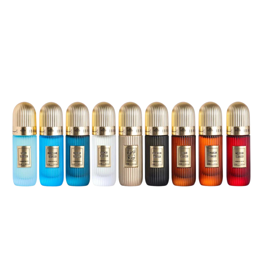 Ibrahim Al Qurashi Tobaco Collection 9 x 20ml Extrait de Parfum