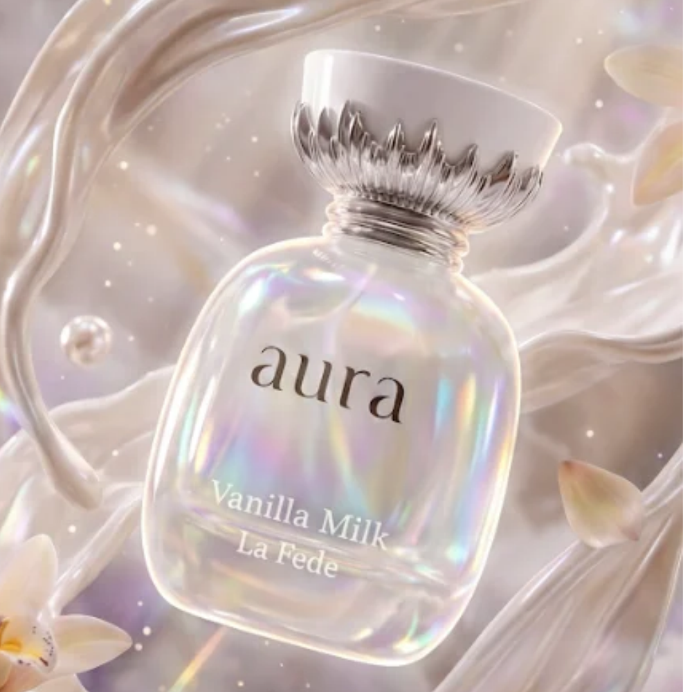 Khadlaj La Fede Aura Vanilla Milk Eau de Parfum 100ml Spray