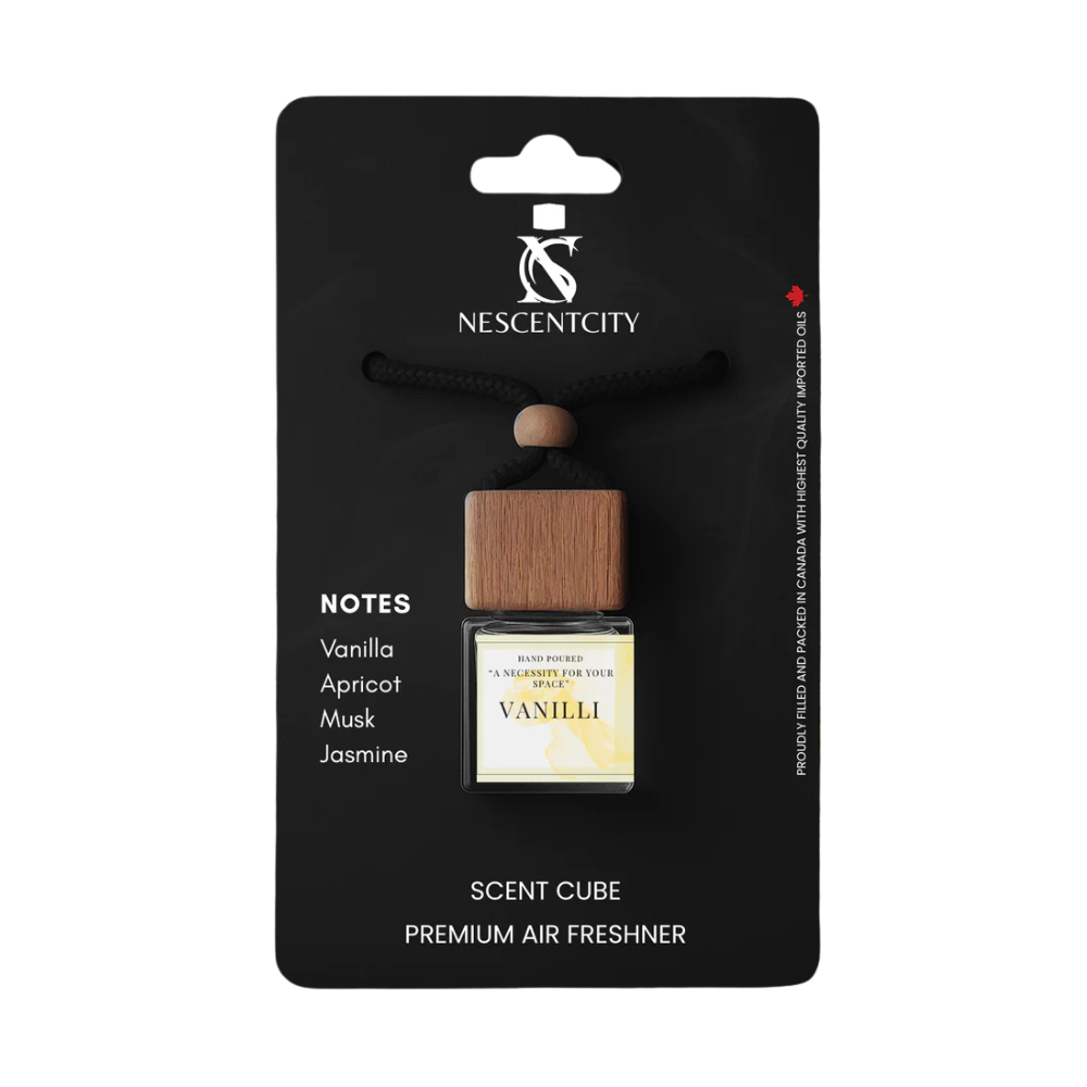 Nescentcity Vanilli Car Air Freshener Diffuser 8ml