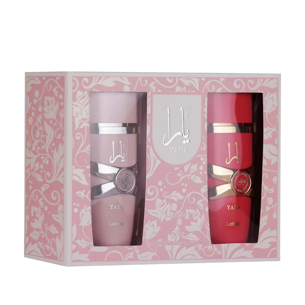 Lattafa Yara & Yara Candy 5th Anniversary Edition Eau de Parfum Set (2 x 100ml)