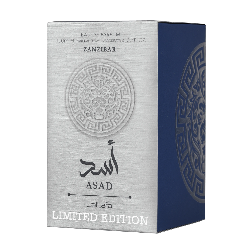Lattafa Asad Zanzibar Limited Edition Eau de Parfum 100ml Spray